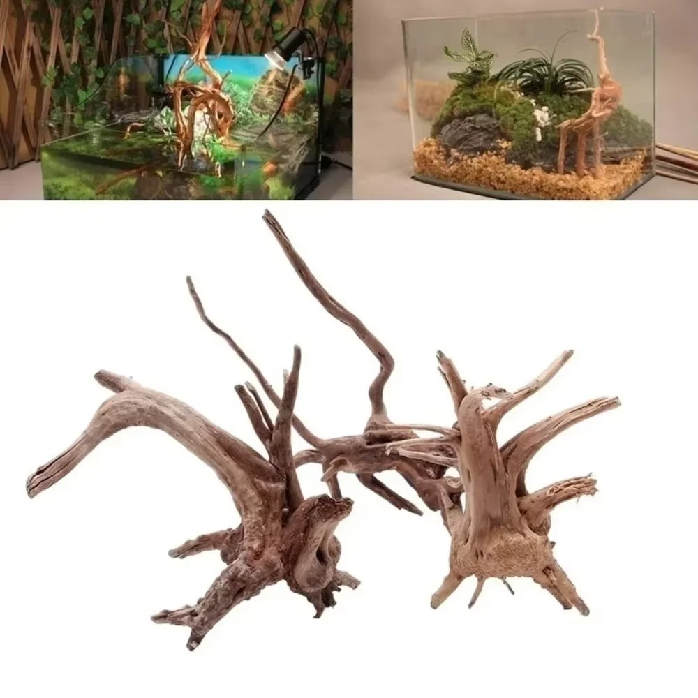 Aquarium Driftwood - 15-20CM Natural Driftwood Aquarium Decor -