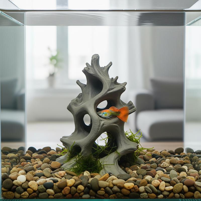 Aquarium Driftwood - Hidden Multi-Hole Natural Driftwood Fish Cave