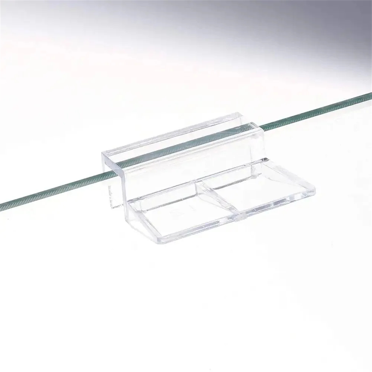 10Pcs Transparent Acrylic Fish - Aquarium Plant Holder recension och pris