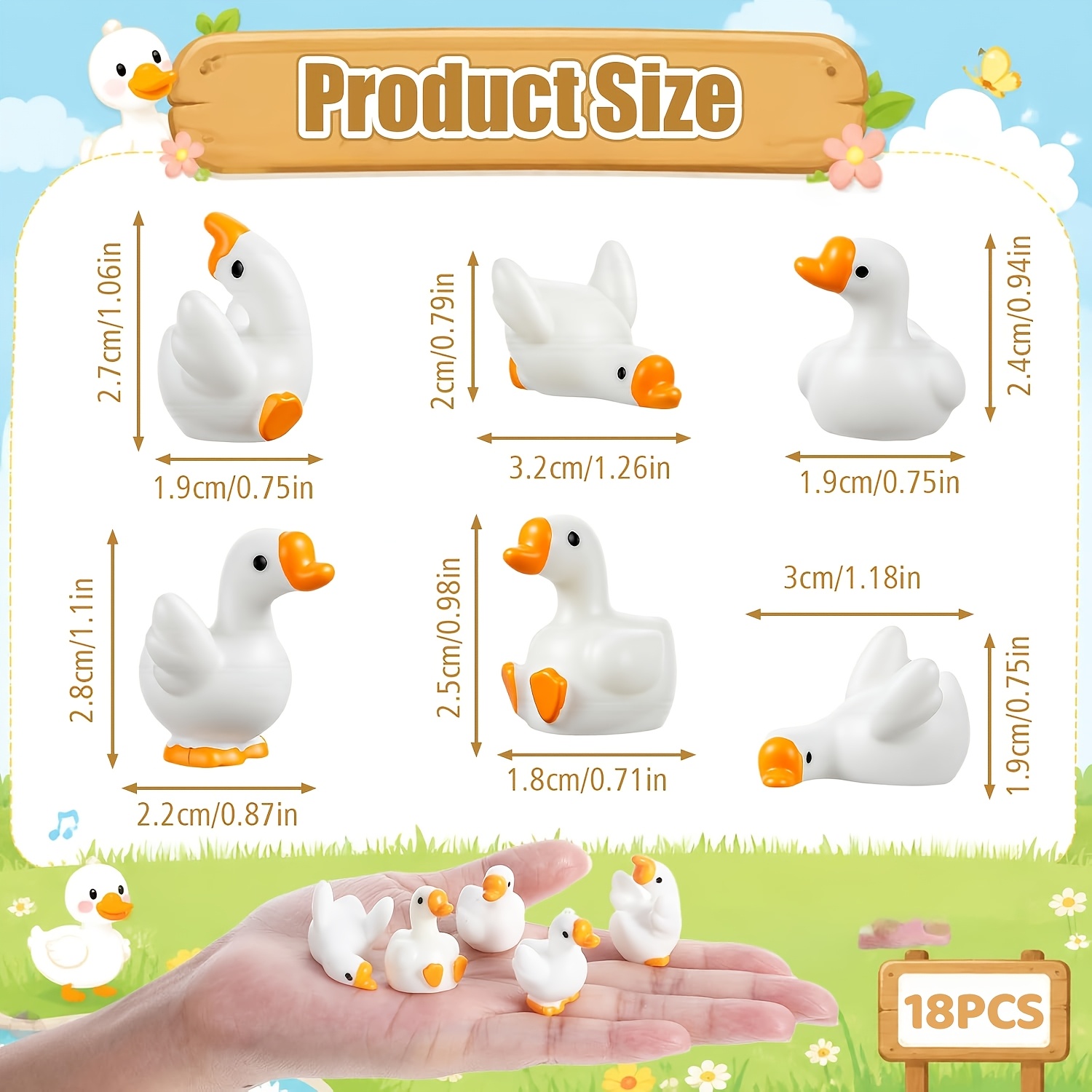 12/18PCS Multi style cute litt - Plant Aquarium Pot recension och pris