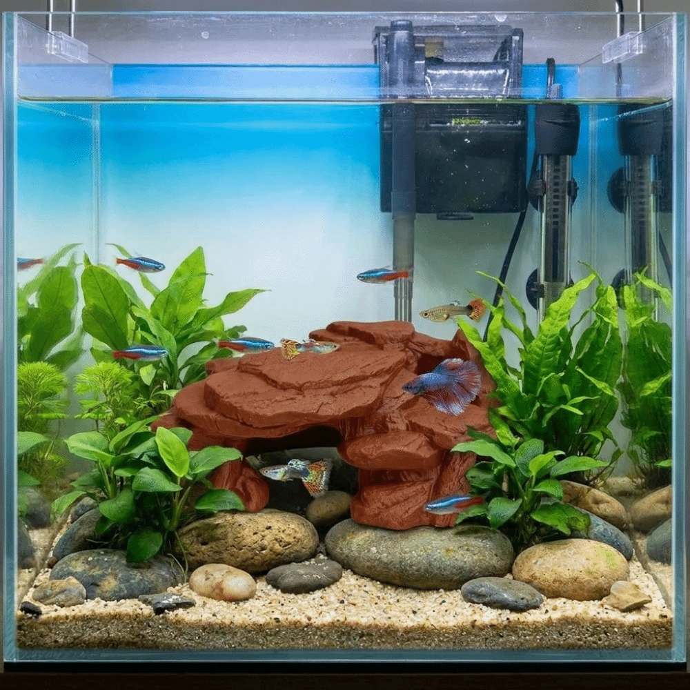 3D Printing Fish Tank Rockery  - Aquarium Driftwood recension och pris