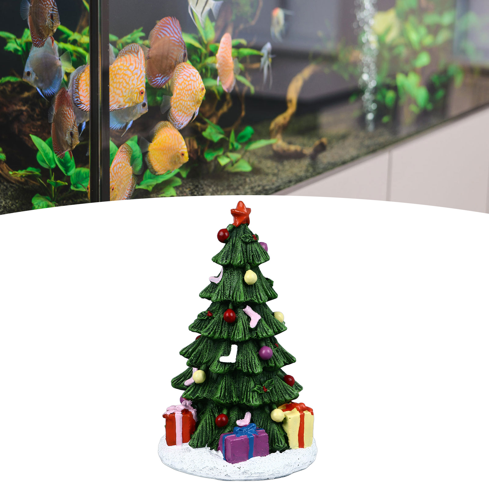 ZK20 Christmas Fish Tank Ornam - Aquarium Plant Substrate recension och pris