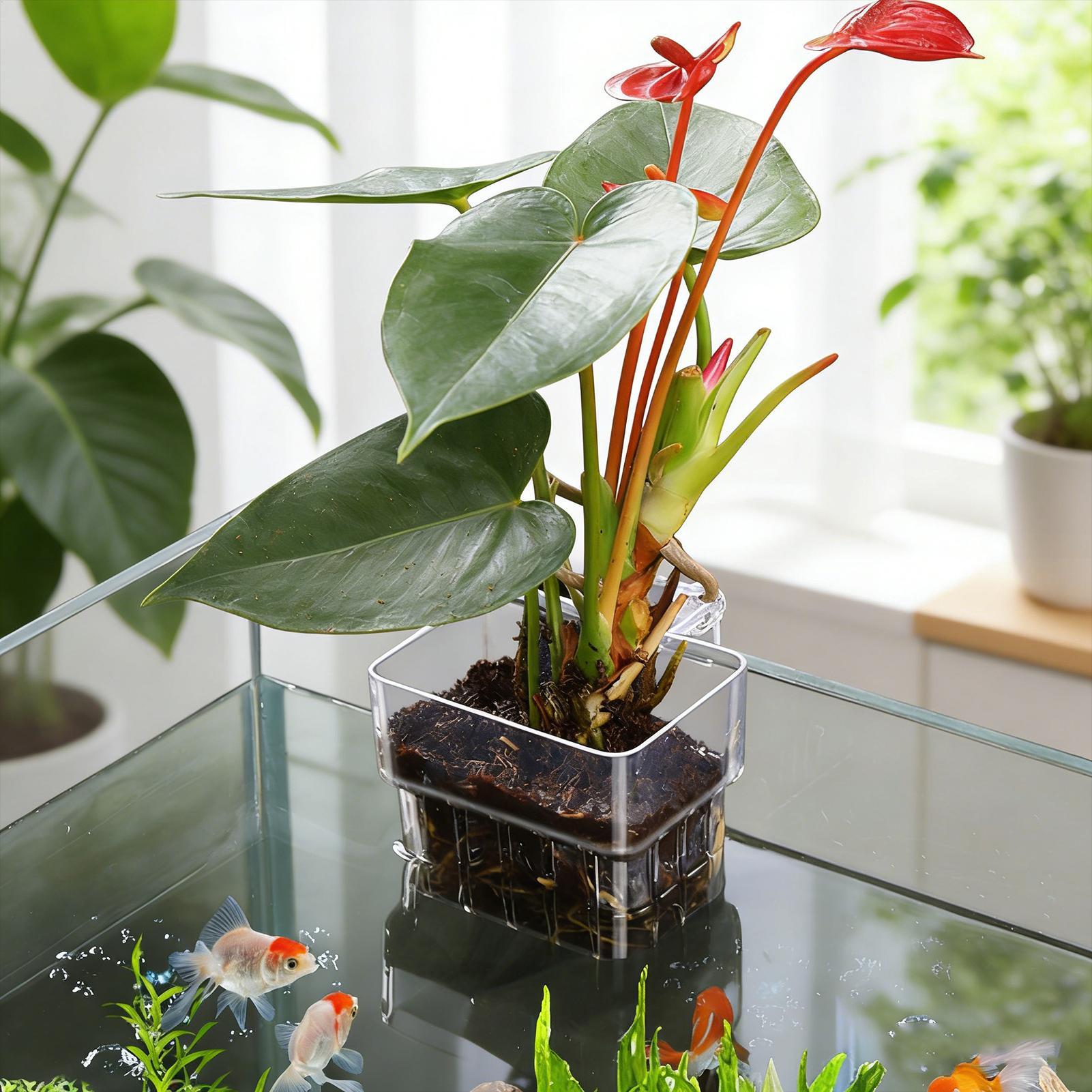 Transparent Hangable Aquarium  - Plant Aquarium Pot recension och pris