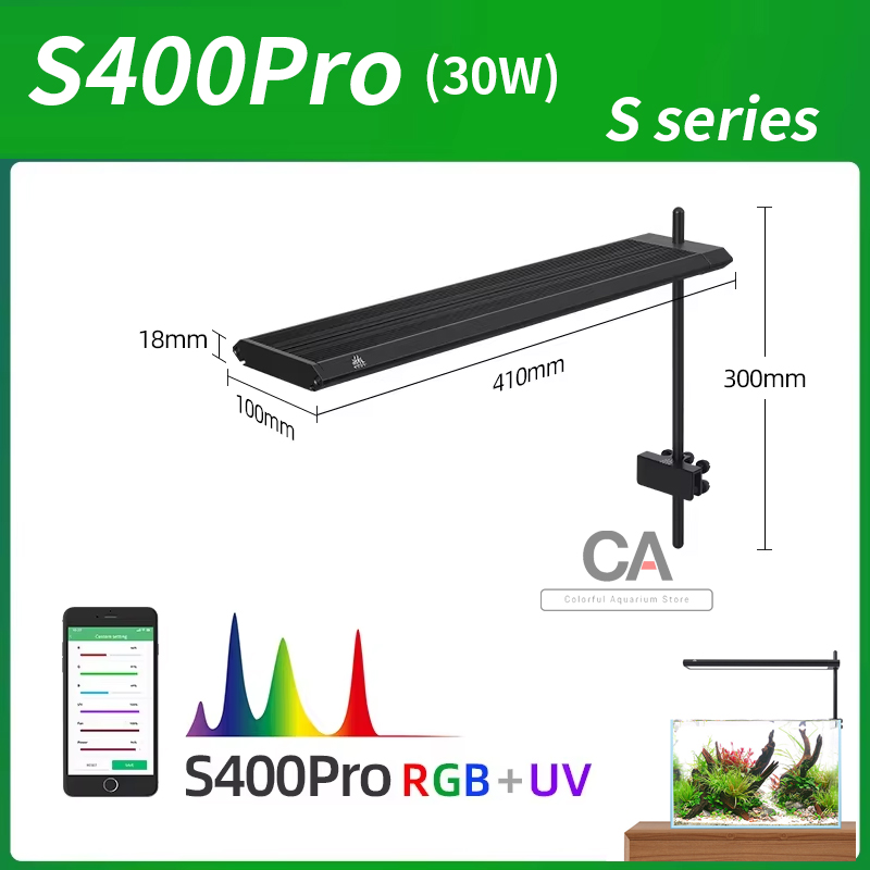 WEEK AQUA S Series RGB+UV Full - Live Plant Aquarium recension och pris