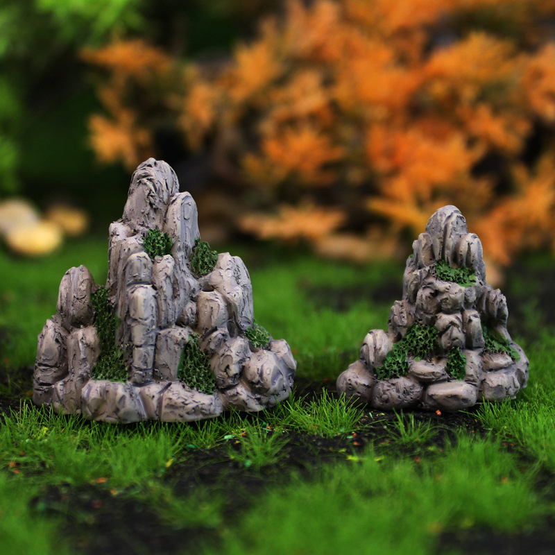 Mini Mountain Miniature Fake S - Aquarium Moss recension och pris
