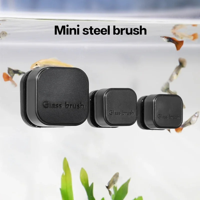 Mini Square Magnetic Brush Aqu - Planted Aquarium Cleaning recension och pris