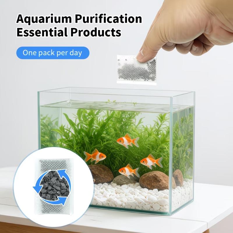 10/20/40pcs Aquarium Activated - Planted Aquarium Cleaning recension och pris