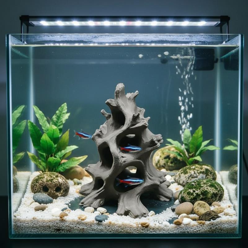 Hidden Multi-Hole Driftwood Fi - Aquarium Driftwood recension och pris