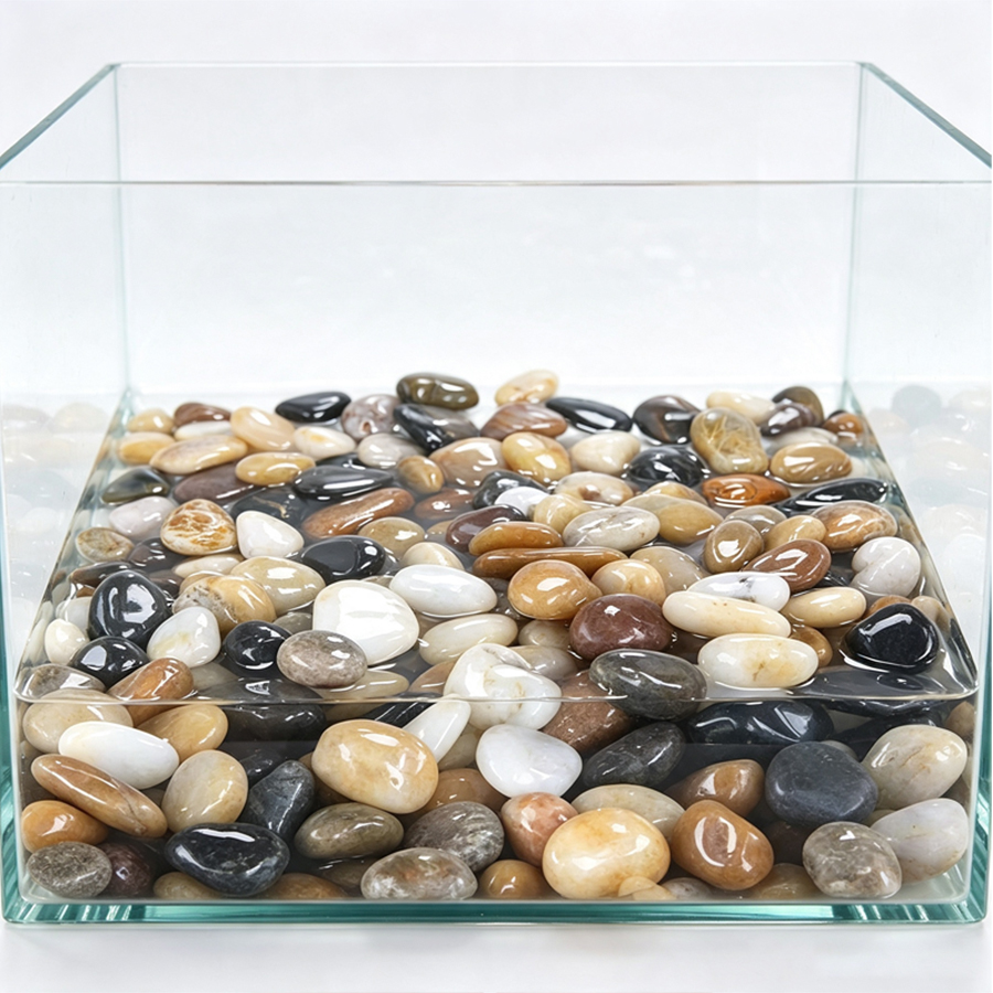 300-700g Smooth River Pebbles, - Plant Aquarium Pot recension och pris