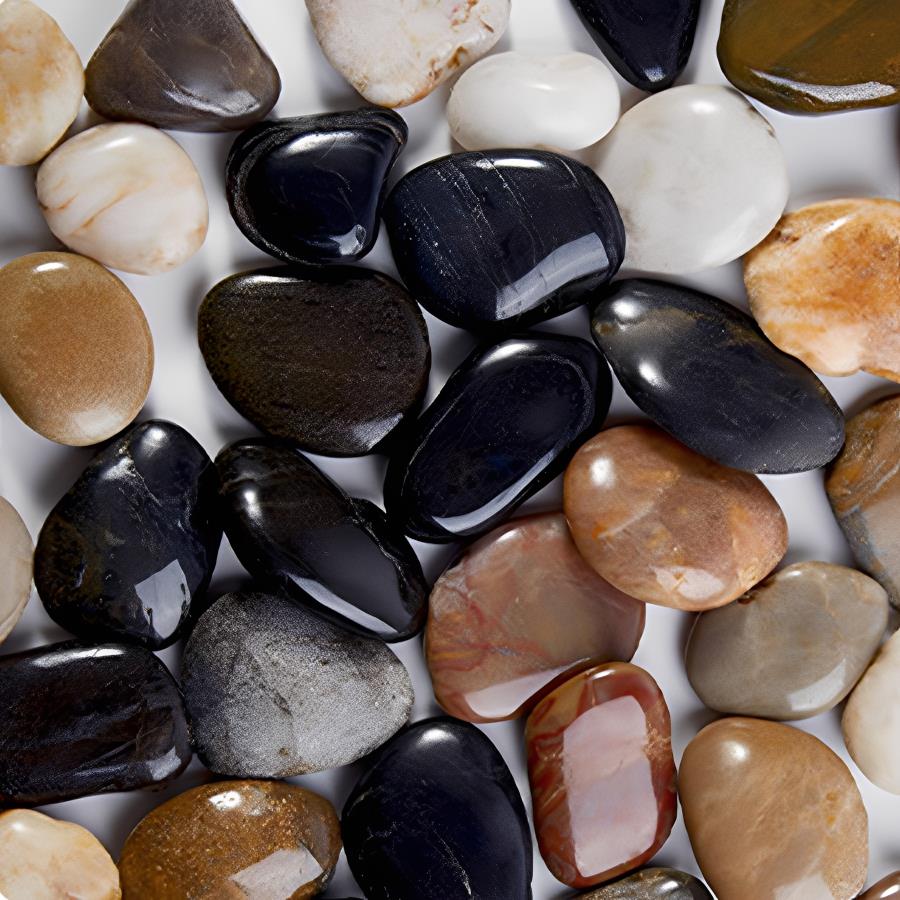 300-700g Smooth River Pebbles, - Plant Aquarium Pot recension och pris