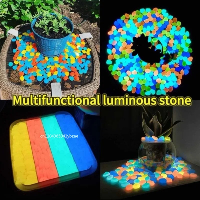100-800pcs Glow in The Dark Pe - Plant Aquarium Pot recension och pris