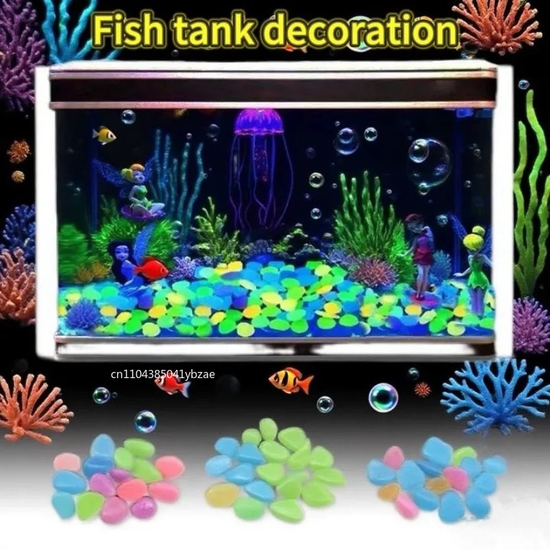 100-800pcs Glow in The Dark Pe - Plant Aquarium Pot recension och pris