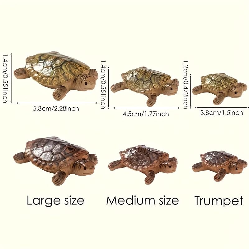 6 Mini Turtle Statues for Aqua - Aquarium Moss recension och pris