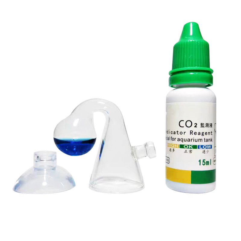Aquarium CO2 Indicator DIY Fis - Aquarium Liquid Carbon recension och pris