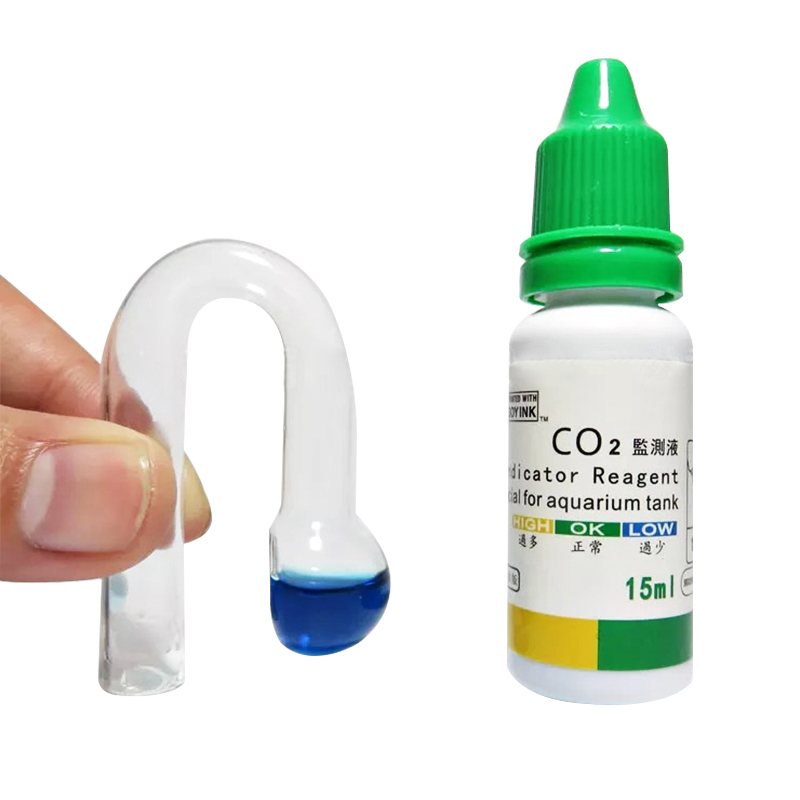 Aquarium CO2 Indicator DIY Fis - Aquarium Liquid Carbon recension och pris