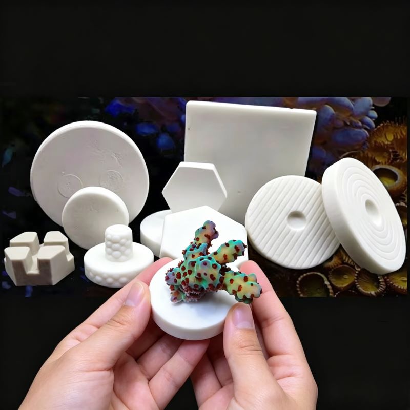 SPS Ceramic Coral Frag Plugs B - Aquarium Plants Live recension och pris