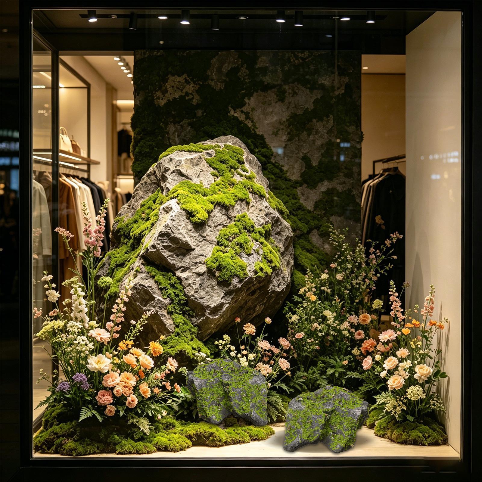 Faux Rock Realistic Moss Stone - Aquarium Moss recension och pris