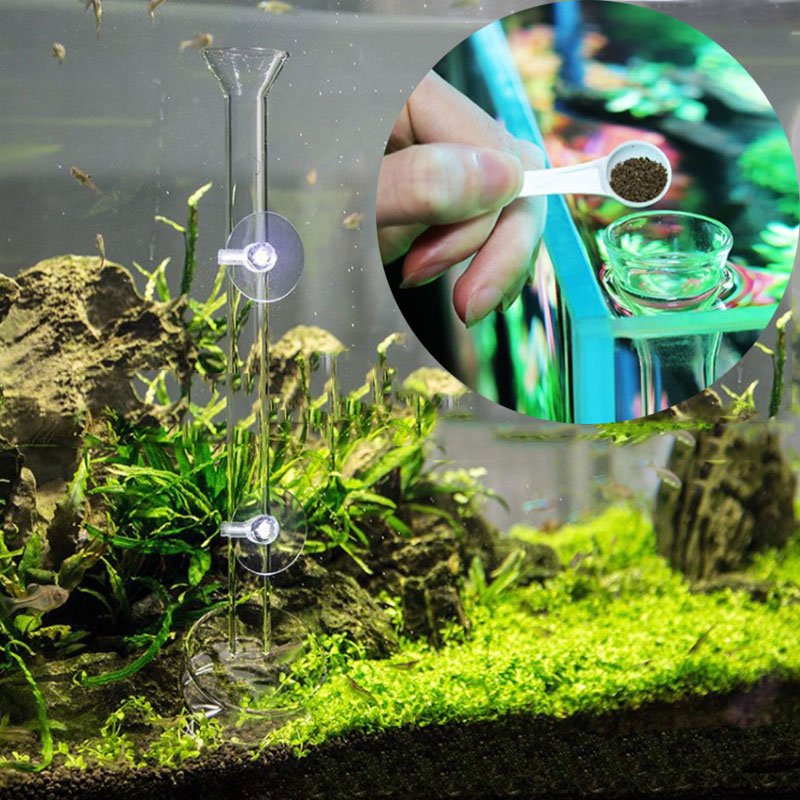 Glass Aquarium Feeder Tube Dis - Aquarium Fertilizer recension och pris