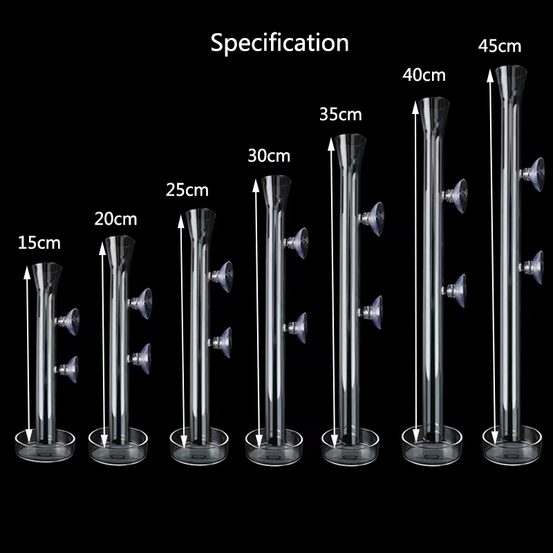 Glass Aquarium Feeder Tube Dis - Aquarium Fertilizer recension och pris