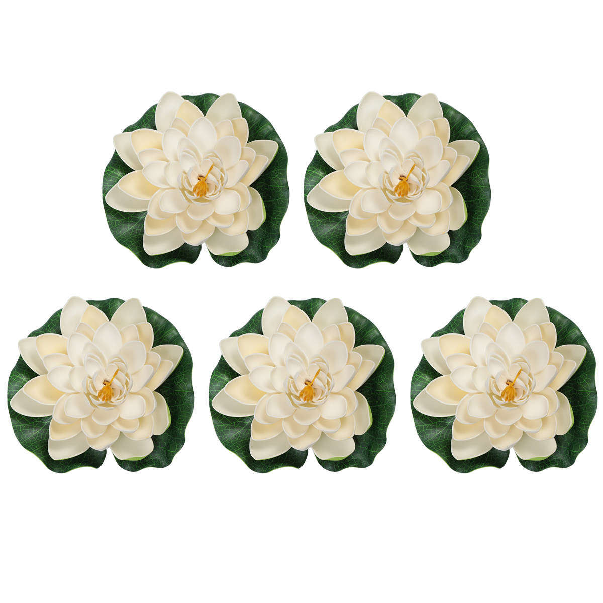 10Pcs Vivid Floating Lotus Dec - Planted Tank recension och pris