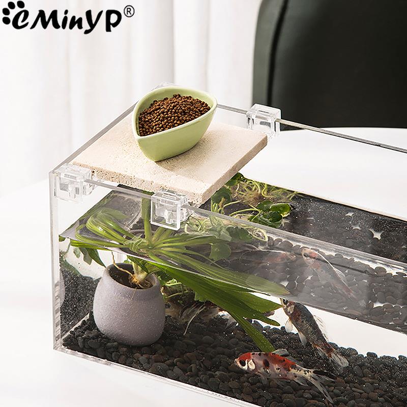 4Pcs Fish Tank Acrylic Clips f - Aquarium Plant Holder recension och pris