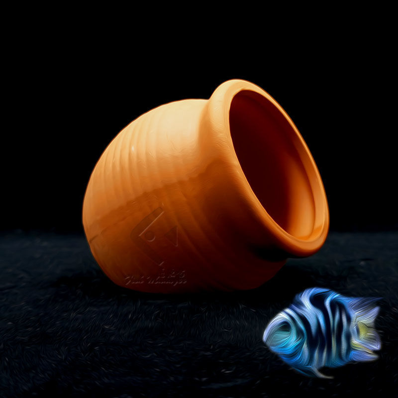 Aquarium Mini Ceramic Tank Fis - Aquarium Driftwood recension och pris