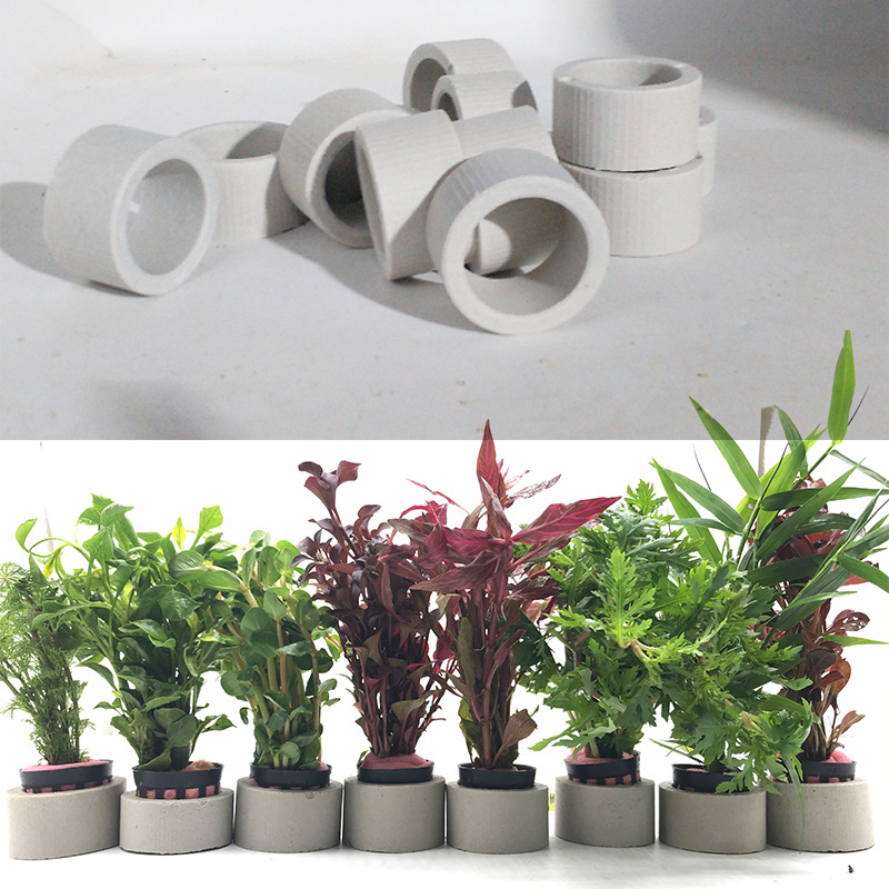 Aquarium Decoration Ceramic Ri - Plant Aquarium Pot recension och pris