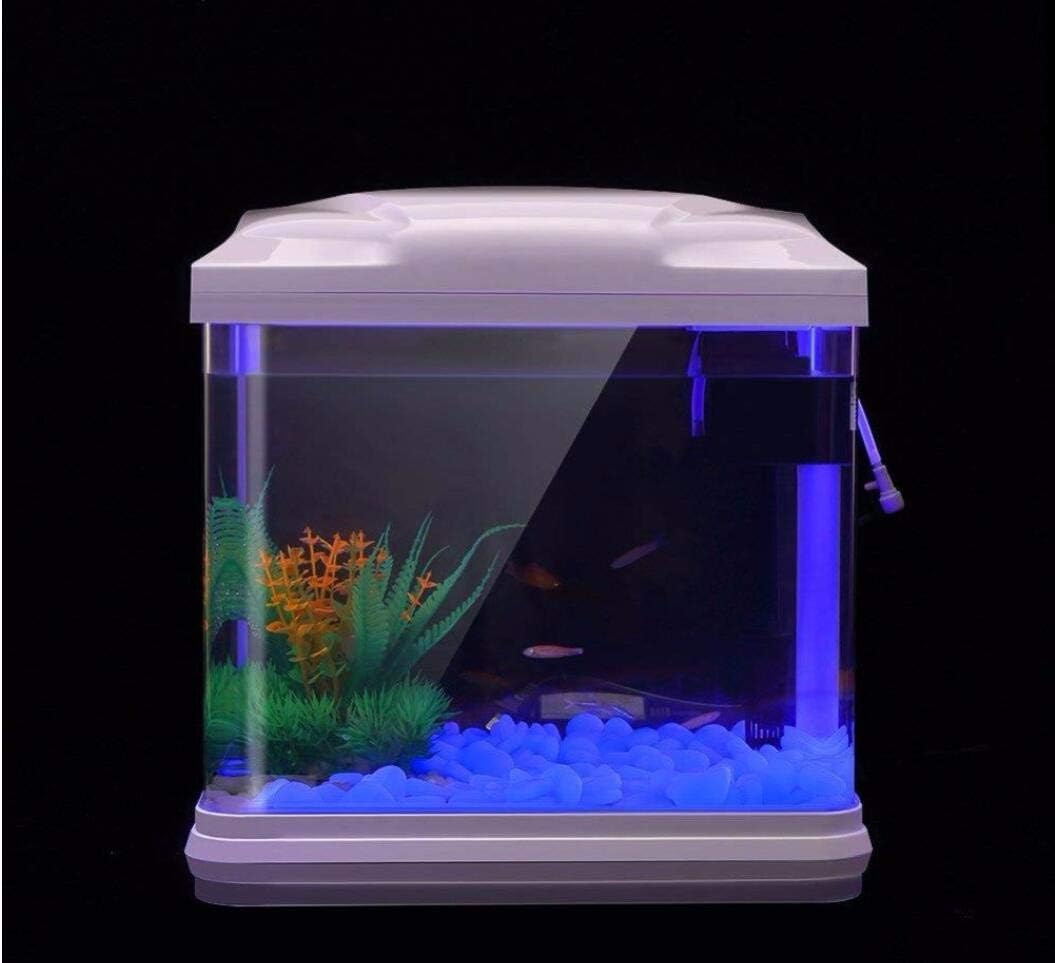 Fish Tank Rocks Glow Blue Pebb - Aquarium Moss recension och pris