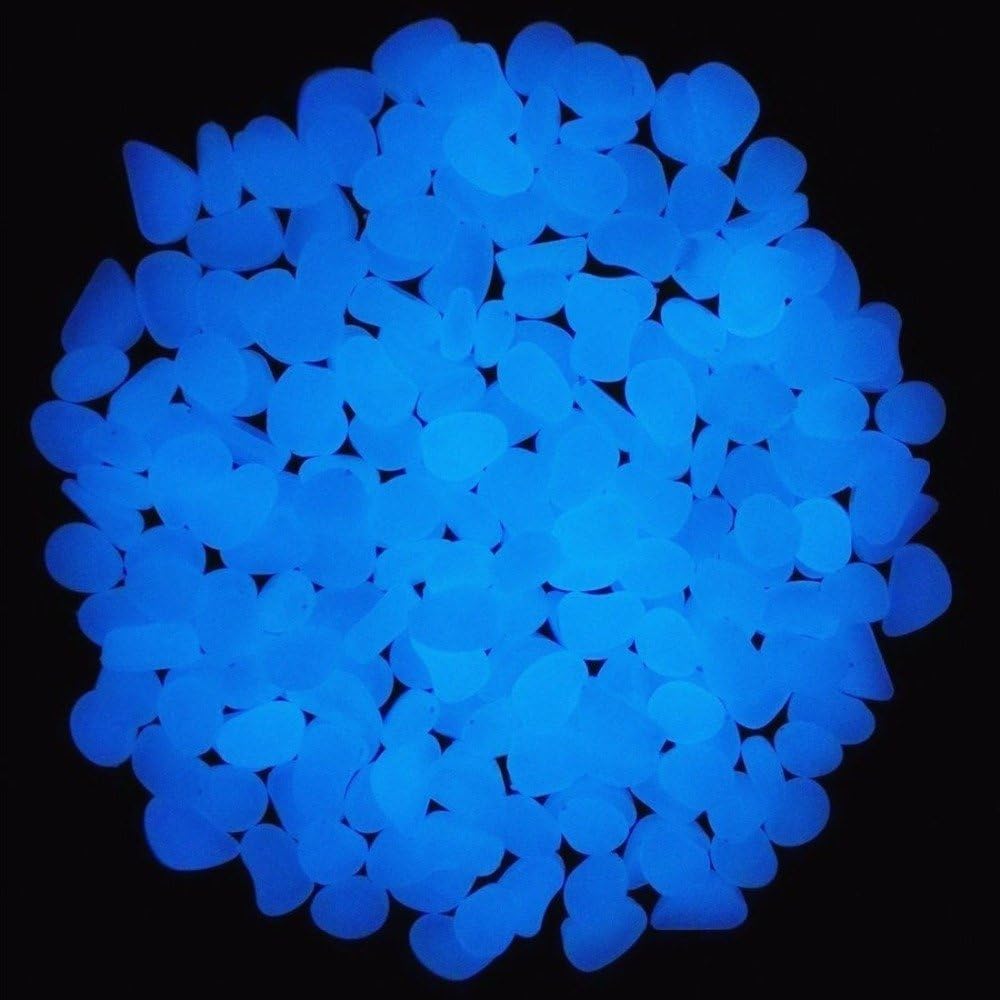 Fish Tank Rocks Glow Blue Pebb - Aquarium Moss recension och pris