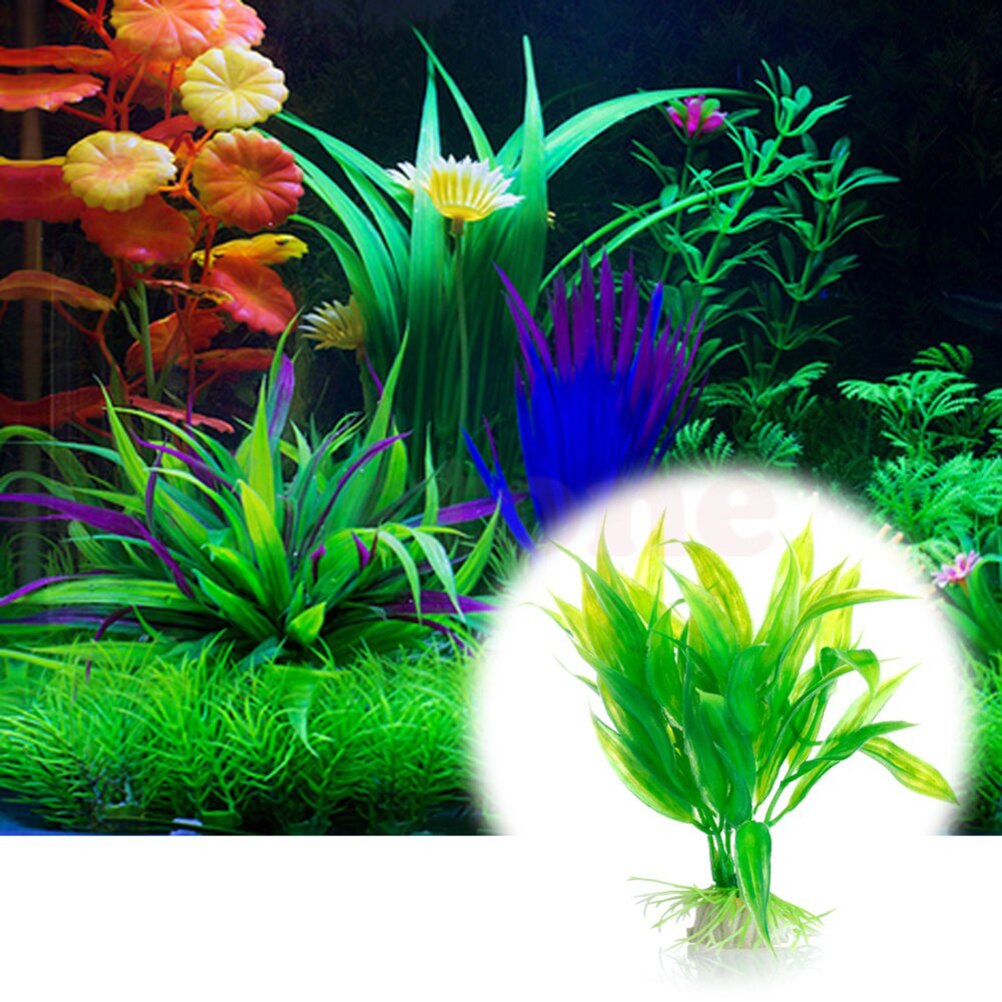 15cm Artificial Aquarium Decor - Live Plant Aquarium recension och pris