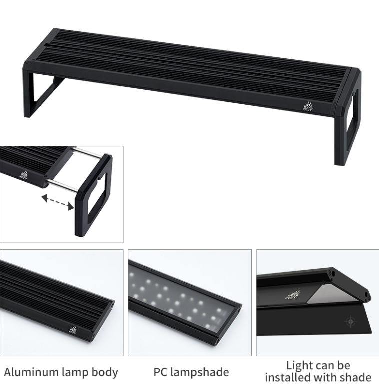 Week Aqua M Series RGB UV LED  - Aquarium Plant Light recension och pris