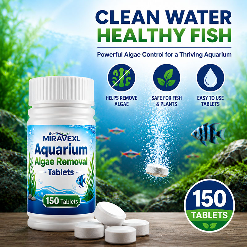 MIRAVEXL 150 Aquarium Algae Re - Aquarium Moss recension och pris