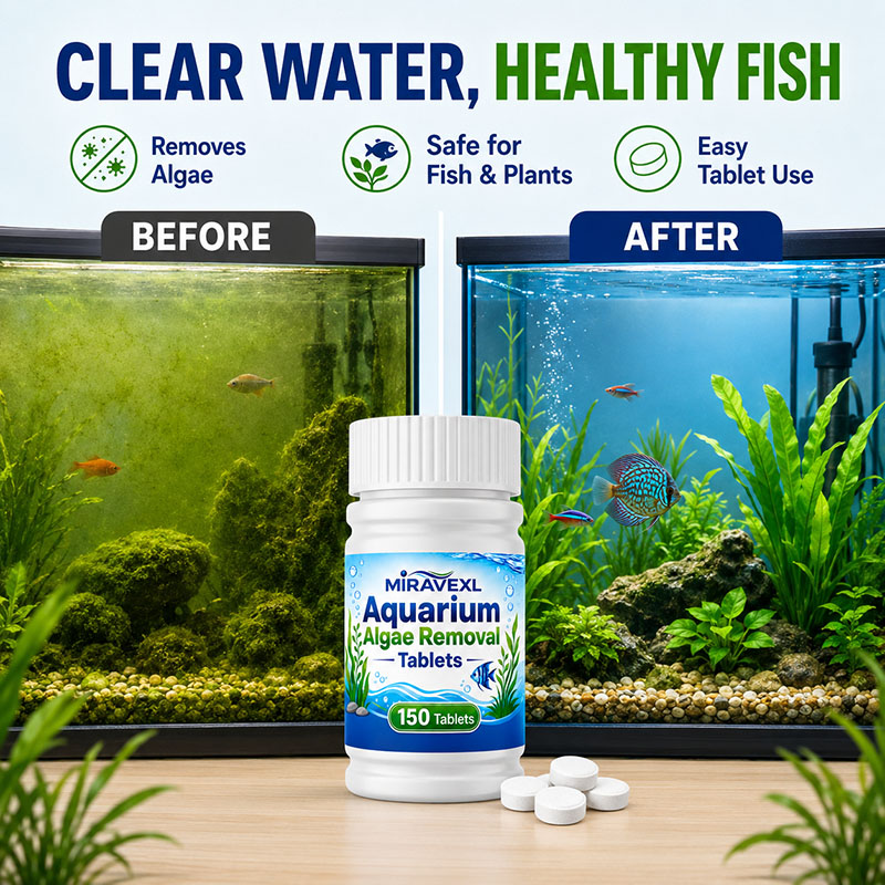 MIRAVEXL 150 Aquarium Algae Re - Aquarium Moss recension och pris