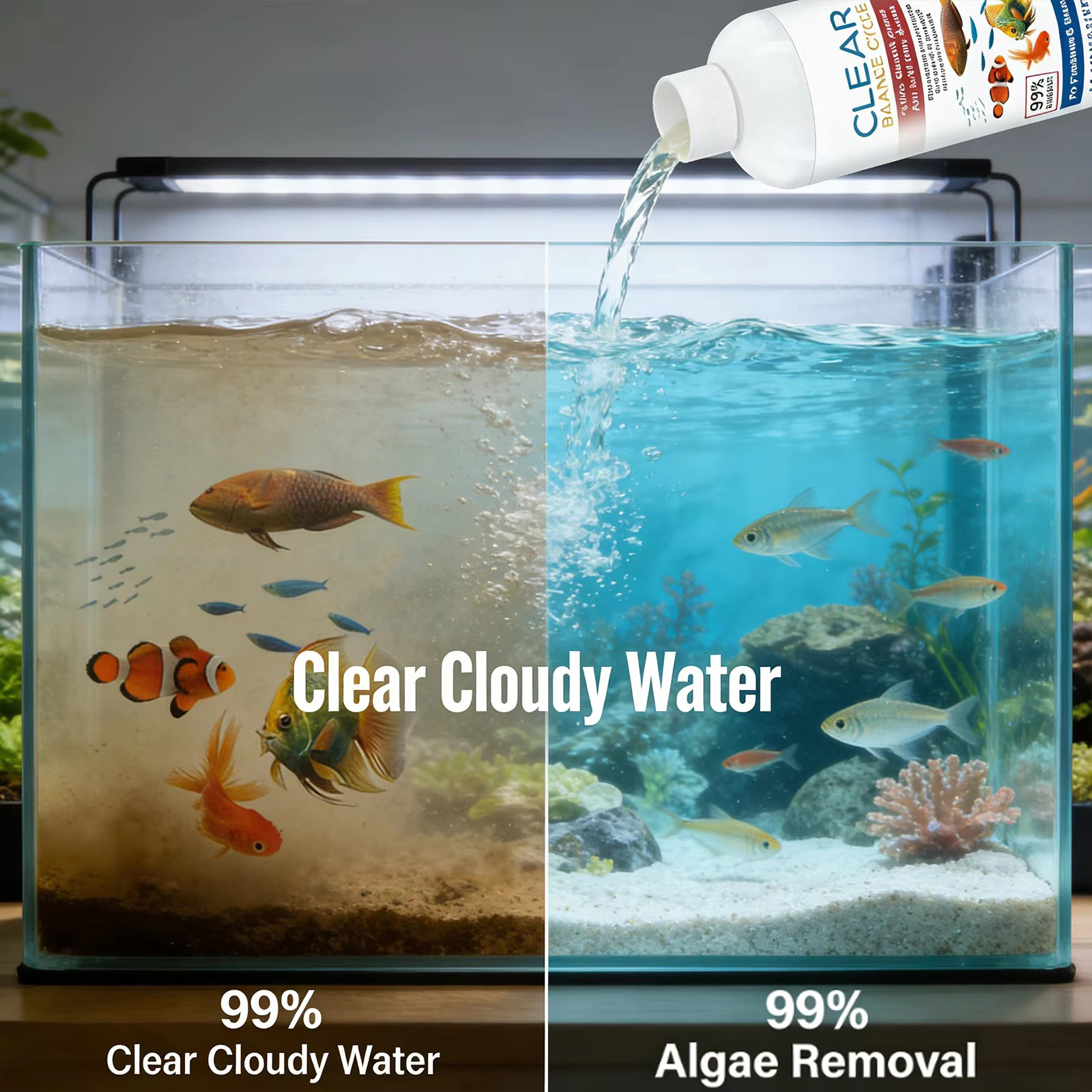 Fish Tank Water Purifier & Met - Planted Aquarium Cleaning recension och pris