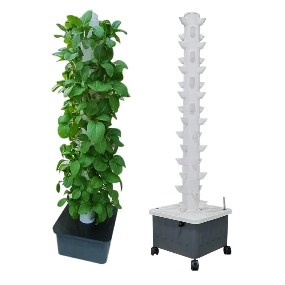 Vertical Hydroponic Grow Tower - Planted Tank recension och pris