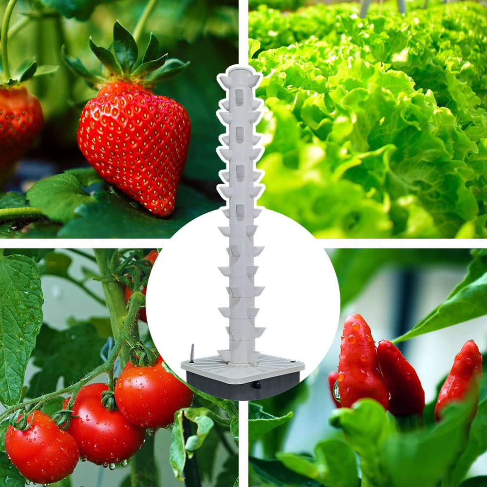 Vertical Hydroponic Grow Tower - Planted Tank recension och pris