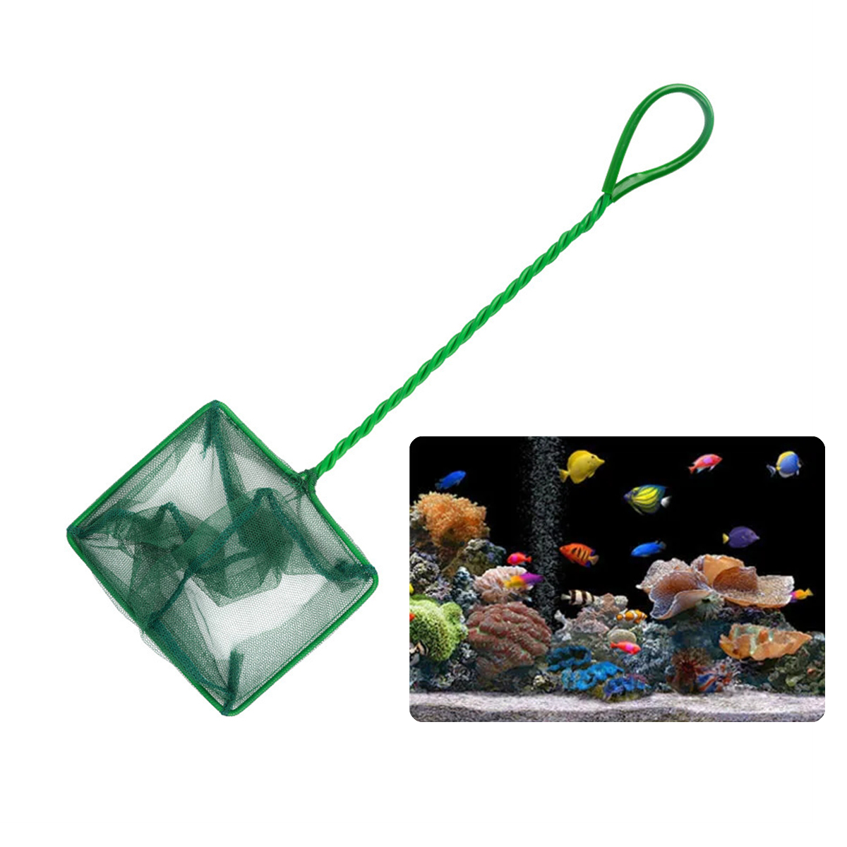 3~10 Inch Portable Nylon Green - Planted Aquarium Cleaning recension och pris