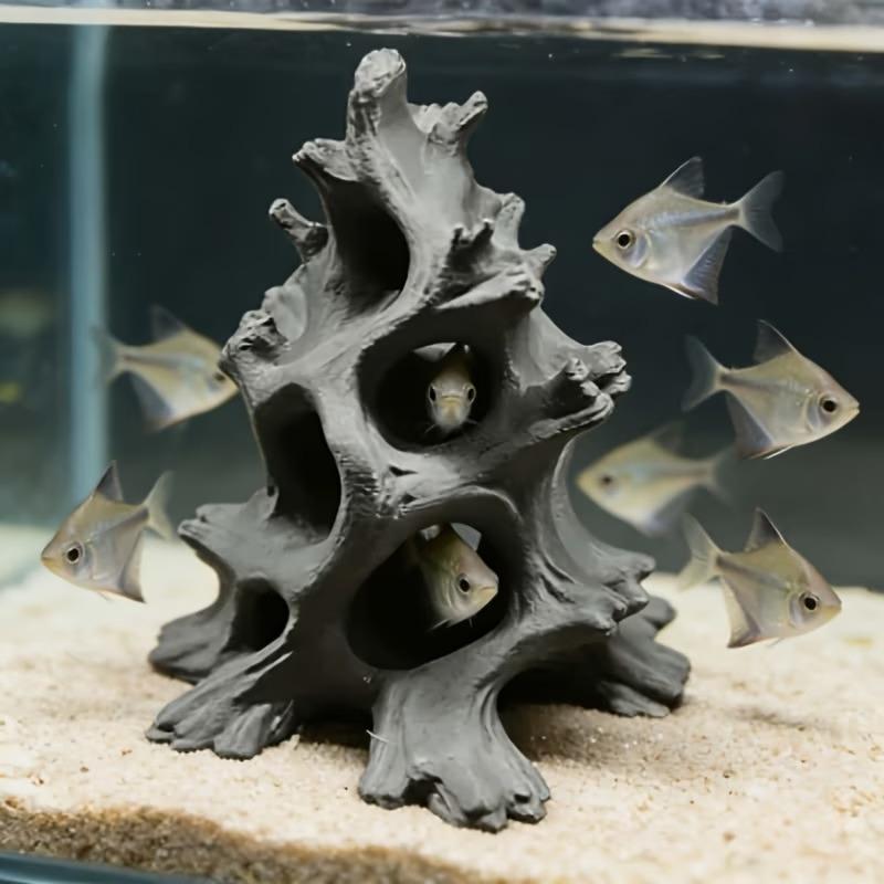 Hidden Multi-Hole Natural Drif - Aquarium Driftwood recension och pris