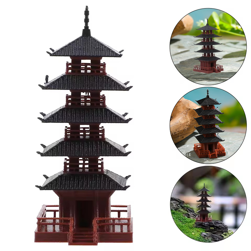 Mini Pagoda Statue Ancient Bui - Aquarium Moss recension och pris