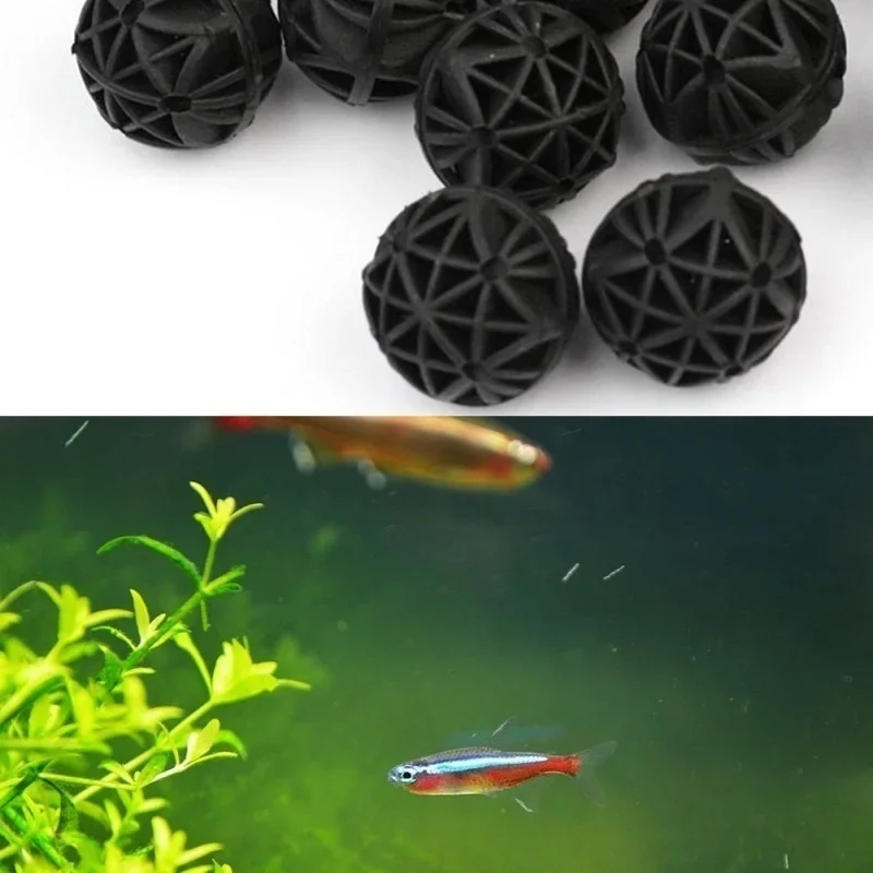 20Pcs 16mm Aquarium Bio Balls  - Aquarium Planted Tank Filter recension och pris