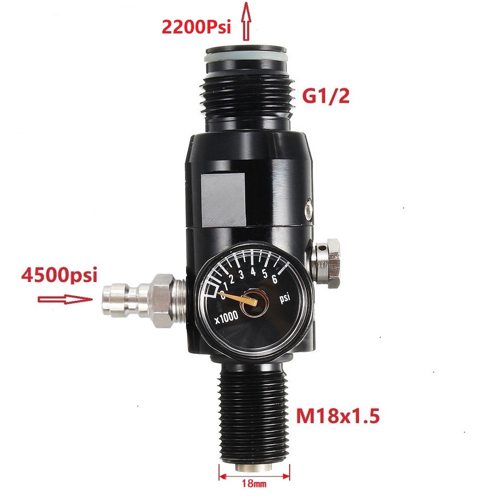 Regulator Valve 5/8-18UNF or M - Aquarium Liquid Carbon recension och pris
