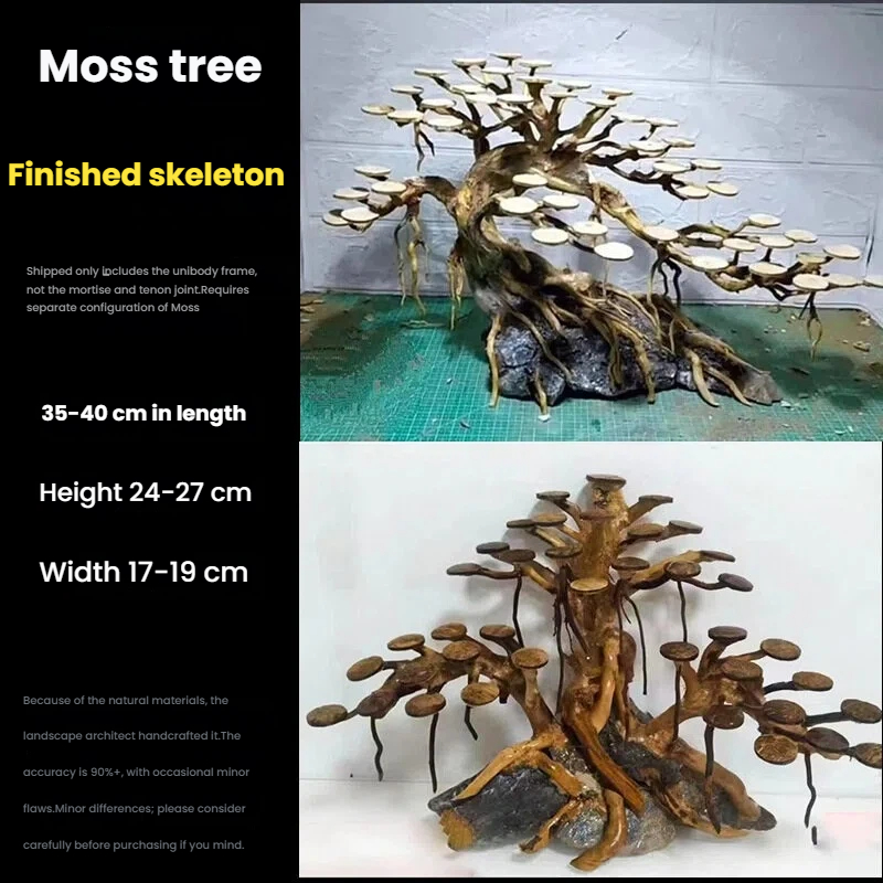 Aquarium Landscaping Moss Tree - Aquarium Driftwood recension och pris