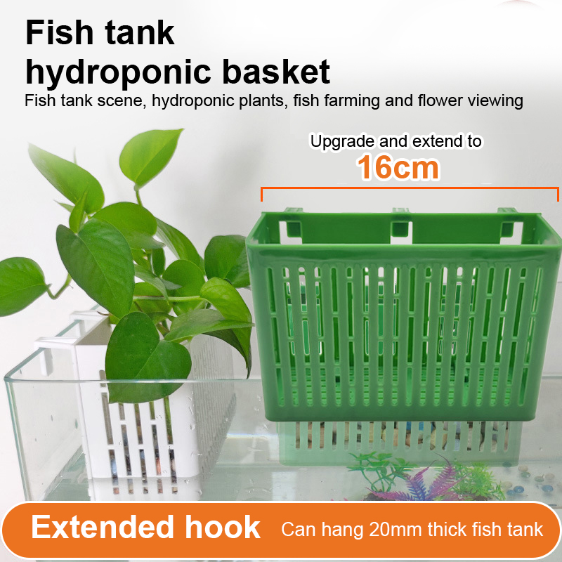 【F】Fish Tank Hanging Planter A - Aquarium Plant Holder recension och pris