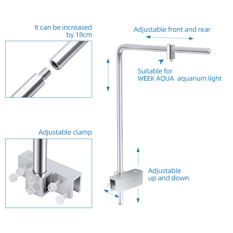 Week Aqua Light Stand Universa - Aquarium Plant Light recension och pris
